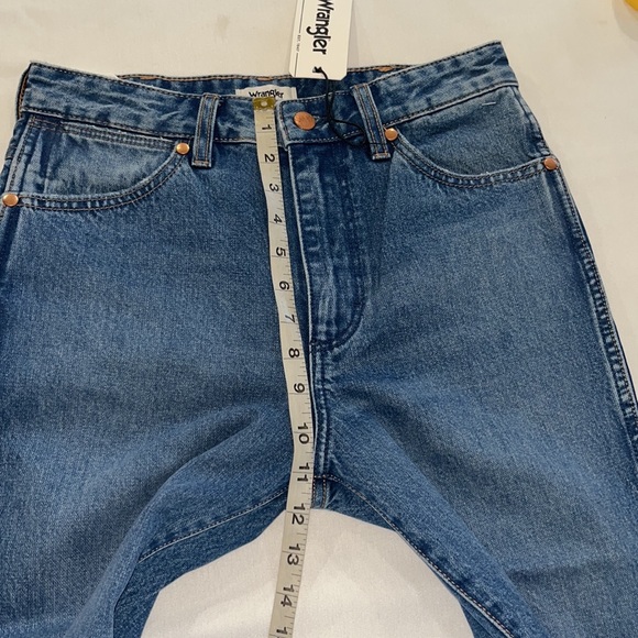WRANGLER WILD WEST 603 HIGH RISE STRAIGHT JEANS Sz 27 - Picture 7 of 11